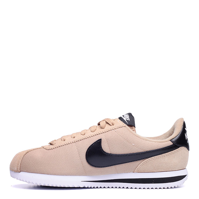мужские бежевые кроссовки Nike Cortez basic prem QS 819721-201 - цена, описание, фото 3